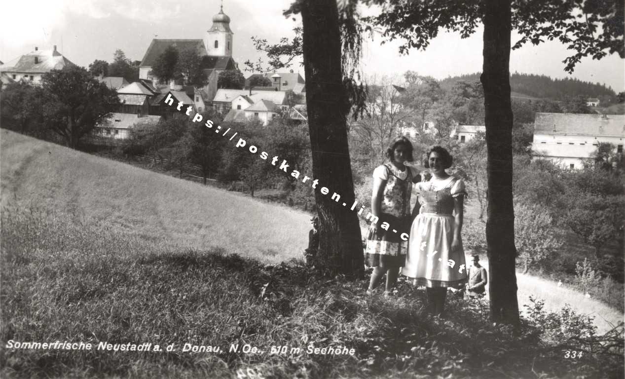 Sommerfrische Neustadtl an der Donau 1951